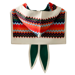 春秋季新款假领子百搭小披肩女搭配衬衫围巾连帽斗篷外搭薄款两用