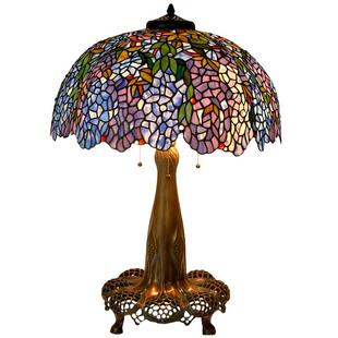 【20寸台灯】帝凡尼手工铜艺术地中海奢华别墅美式复古客厅大台灯