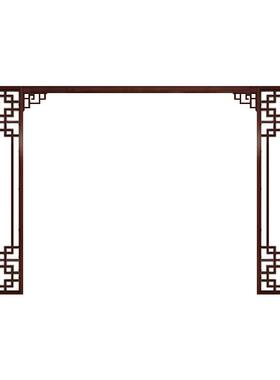 浙江东阳新中式实木背景墙格栅