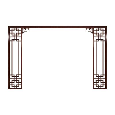 浙江东阳新中式实木背景墙格栅