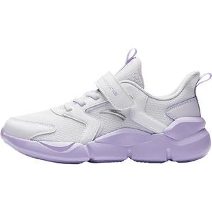 安踏儿童女童运动鞋2025秋冬季新款革面加绒保暖加棉鞋休闲跑步鞋