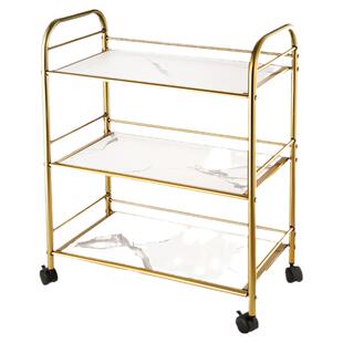 菜架多层火锅店烧烤带轮可移动商用饭店餐厅厨房烤肉摆菜盘推车架