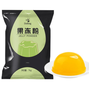 盾皇原味果冻粉自制甜品1kg 商用水晶冻粉布丁珍珠奶茶店专用原料