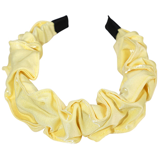 多巴胺小鸡黄色发饰增颅顶优雅法式复古发箍头箍气质小众原创发卡