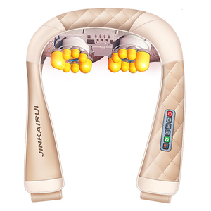 肩颈按摩器仪颈部腰部肩部家用揉捏肩膀颈肩脖子电动颈椎加热披肩