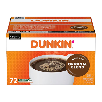 美国直邮 DUNKIN' DONUTS唐恩都乐胶囊咖啡原味法式香草味K杯