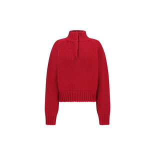[AMOMENTO] 董洁推荐 25FW PULLOVER 秋冬新款手工针织半高领毛衣