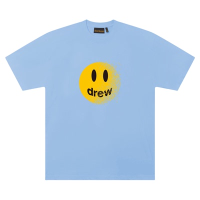 drewhousemascot纯棉笑脸T恤