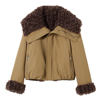 短款外套女款2025新款独特洋气