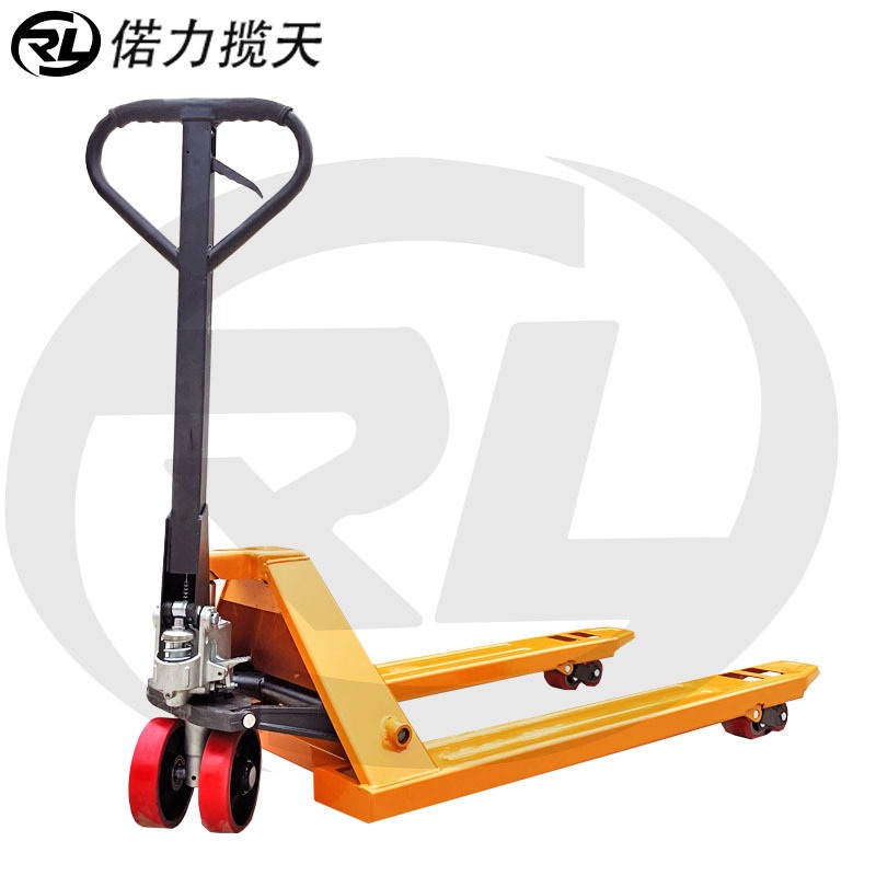 偌力手动叉车大承重2吨搬运车2吨3吨手动地牛叉车5吨手动搬运车