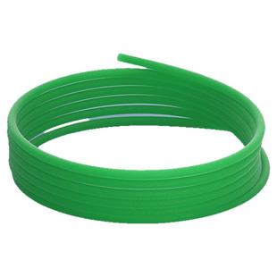 PU聚氨酯圆皮带火接绿色粗面/红色光面工业O型环形三角传动带圆带