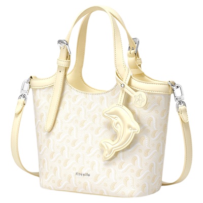 NU纽芝兰海豚菜篮子包2026新款高级感通勤手提包单肩斜挎小托特包