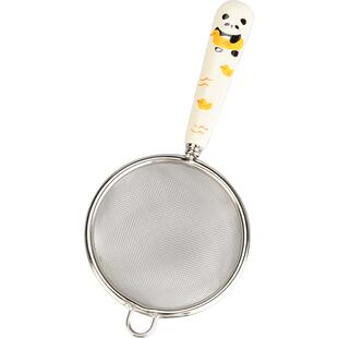 摩登主妇不锈钢过滤网筛婴儿辅食工具面粉筛果汁米油豆浆滤网漏勺