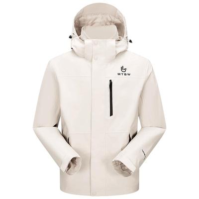 美特斯邦威徒步露营软壳冲锋衣