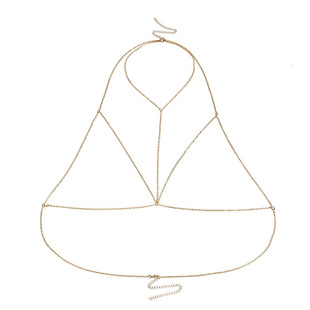 BRNT 原创设计花式链条经典韩国身体链性感胸链长项链Bodychain