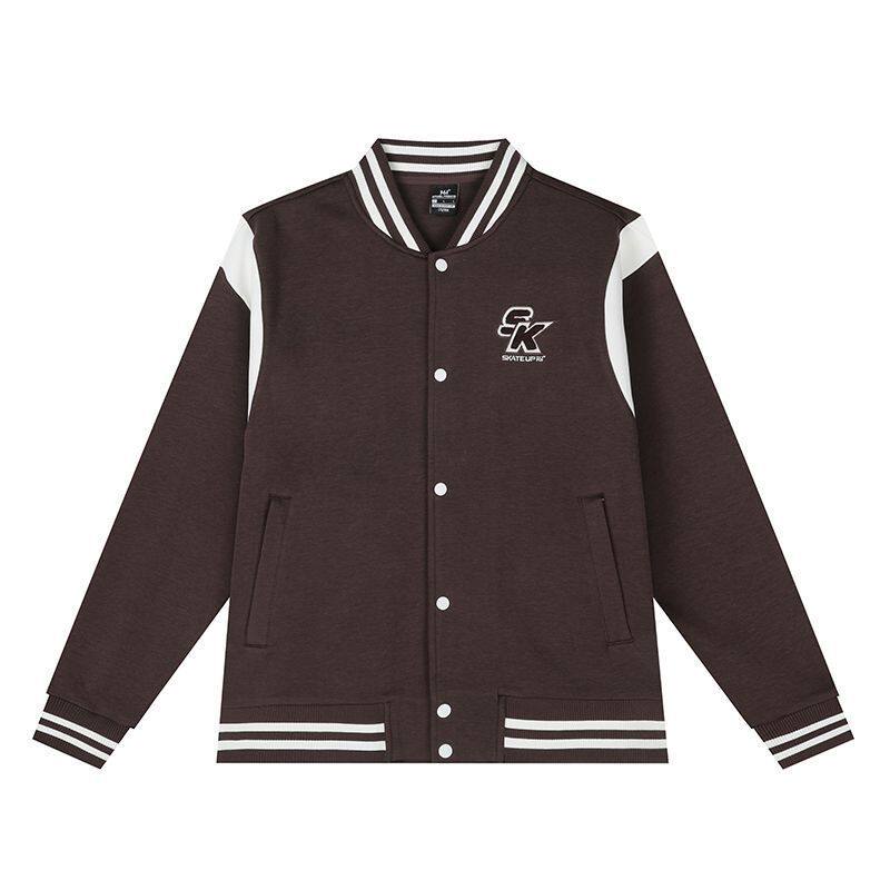 361男款运动外套百搭立领棒球服