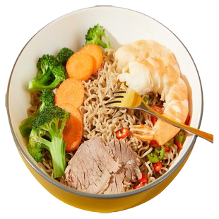 低卡博士慢碳水青稞方便面