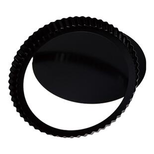 学厨挞盘9.5寸不粘活底塔派菊花边活底派盘披萨烤盘苹果挞水果塔