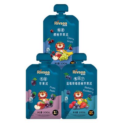 宝宝辅食婴幼儿吸吸袋果泥