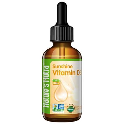 美国进口莱思纽卡维生素D3婴幼儿宝宝儿童婴儿补钙vd3滴剂0岁可用