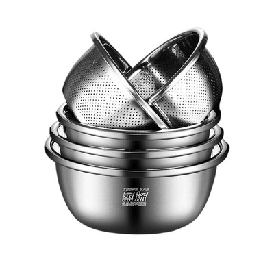 不锈钢沥水篮加厚不锈钢沥水盆