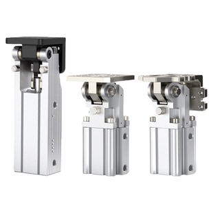 气动机械手配件FCZ侧姿组块旋转杠杆DHRC32-30LB夹具90度翻转气缸