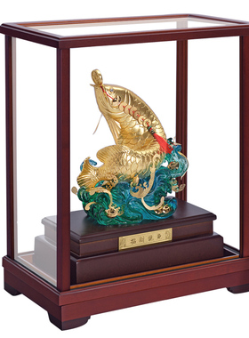 金龙鱼摆件招财乔迁入宅开业礼物
