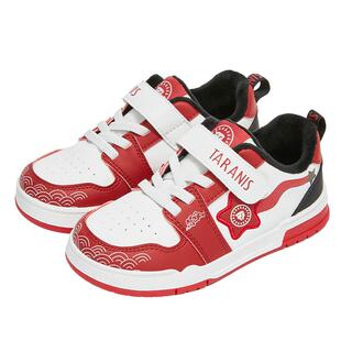 泰兰尼斯童鞋儿童新年板鞋冬季新款男童加绒保暖女童休闲鞋运动鞋