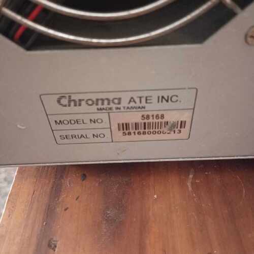 议价Chroma 58168 LCD短路棒图案发生器