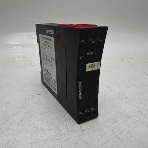 Brodersen MXT-10.924 Temperature Relay 24VDC Pt100