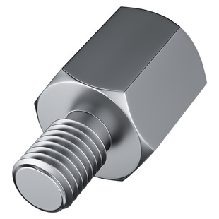 100/125型角磨机改装转接头M10转M14外牙M14转M10外牙主轴配件