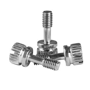 304不锈钢一字槽手拧螺丝GB839圆形竖纹防松不脱出螺钉M3M4M5M6M8