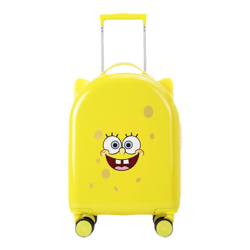 儿童可登机行李箱拉杆定制旅行箱女孩男孩旅游高颜值批发密码锁