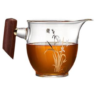 玻璃公道杯耐高温加厚新款高硼硅泡茶海茶水分茶器过滤小功夫茶具