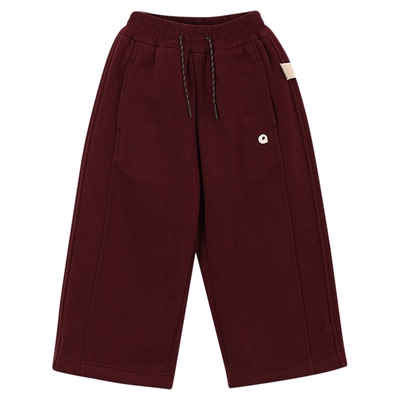 幼儿园宝宝加绒休闲卫裤加厚裤子