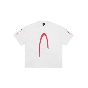 【Achock官方店】美式街头字母印花情侣短袖潮牌重磅情侣T恤男女