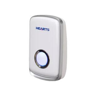 弘顺家用无线门铃【扩展用】发射器按钮 / 接收响铃（信号放大）