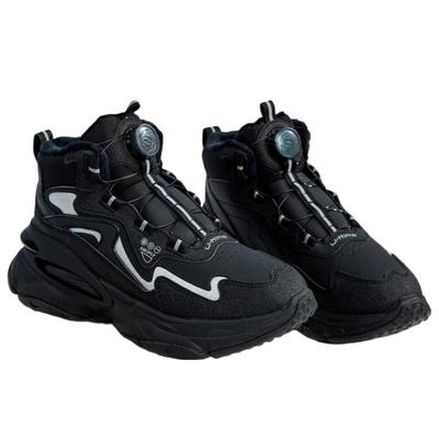 李宁儿童男女大童加绒保暖休闲鞋