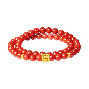 真我不凡天然南红玛瑙手串女款原创设计葫芦配件手链高端文玩礼物