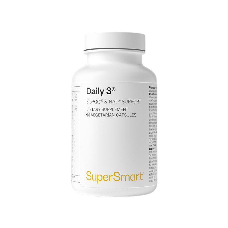 SuperSmart营养超能瓶复合维生素daily3每日营养包PQQ进口B族代谢