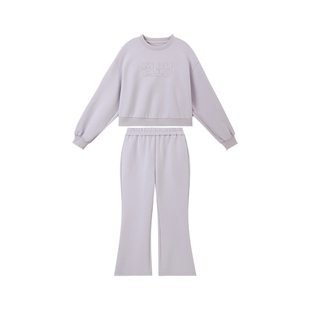 布丁哈鲁春装女童童百搭上衣2026春季新款儿童简约韩系运动套装