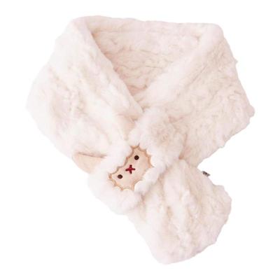 可爱卡通百搭保暖小围脖