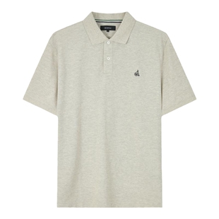 【透气舒适】BEANPOLE滨波 新美拉蓝时尚棉质POLO衫短袖T恤