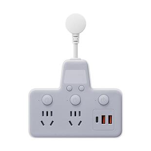 牛系家插座转换器插头扩展面板排插板一转多功能多孔家用插排纯铜