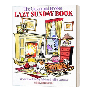 英文原版 The Calvin and Hobbes Lazy Sunday Book 卡尔文和霍布斯的懒惰星期天 英文版 进口英语原版书籍