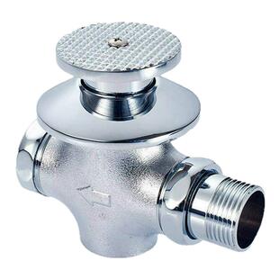 全铜 暗装蹲便器冲水阀 脚踏式大便冲洗阀厕所便池脚踩蹲坑阀