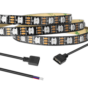 机箱灯带ARGB风扇支持华硕技嘉主板AURA神光变色5V光污染电脑灯条