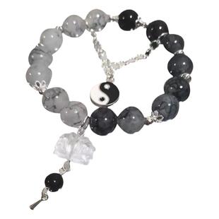 一人之下武当王也同款双层手链国风2025新中式手串复古男女手饰品