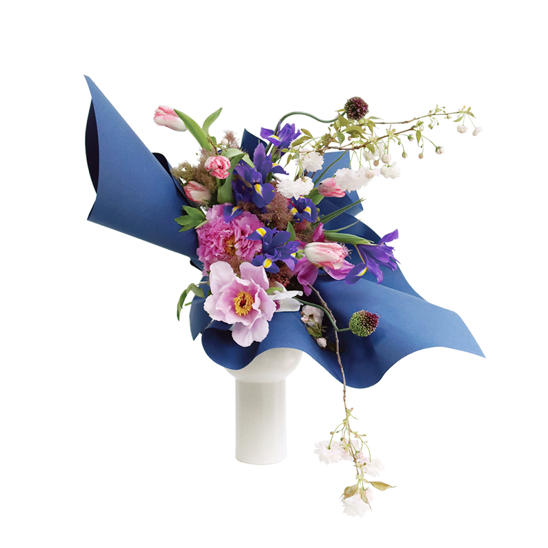 花衣裳新品 风华系列纯色纸质韧性好 韩国鲜花包装花束材料资材