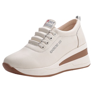 一脚蹬时尚休闲小个子内增高女单鞋2026春季新款百搭厚底防滑懒人